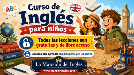 Curso gratis de ingl�s para ni�os